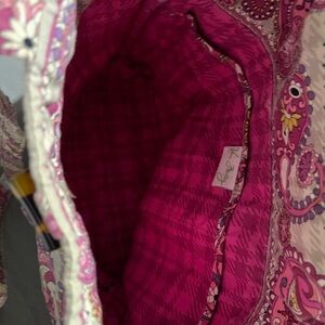 Vera Bradley paisley tote